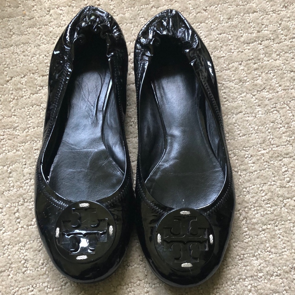 Tory Burch Classic Ballet Flat Patent Leather